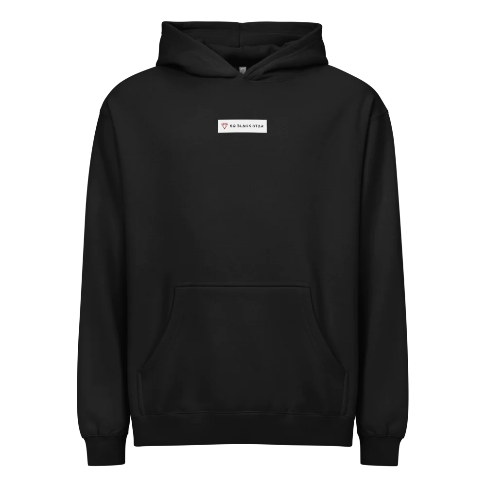 SQ BlackStar | Unisex Box Hoodie I Cotton Heritage