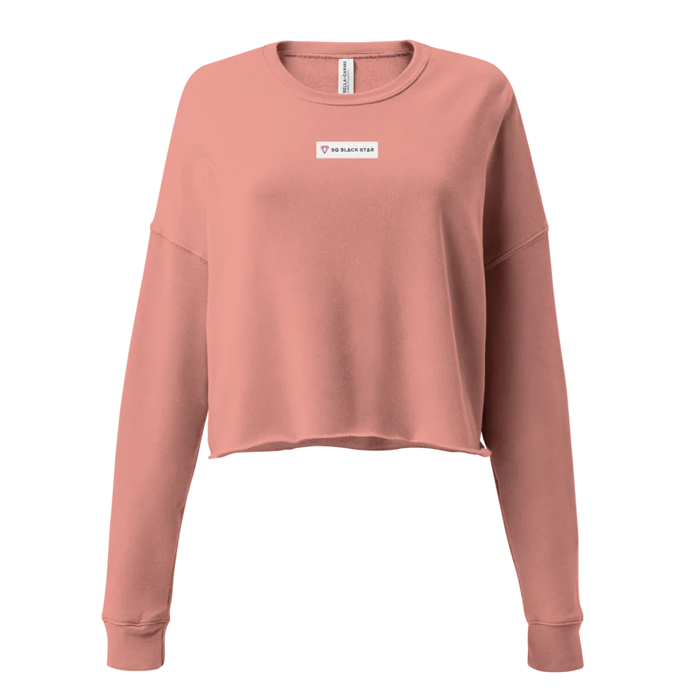 SQ BlackStar | Women's Cropped Sweatshirt